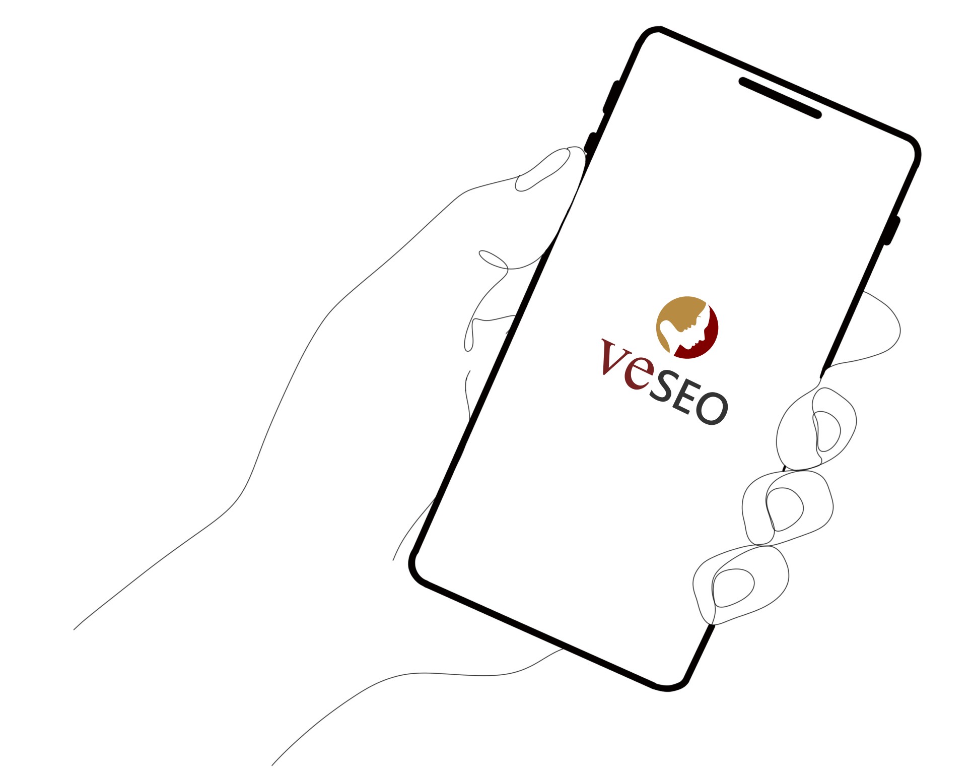 Mockup Veseo su telefono